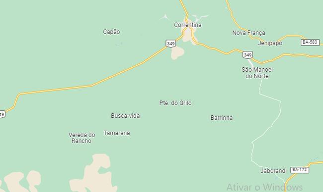 Fazenda Buriti c/ área de 4,000ha | Tamarana, no município de Correntina/BA<